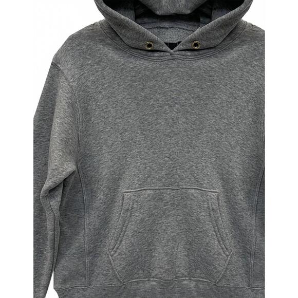 NEW KATIE J NYC women's dylan junior oversized hoodie in heather grey - Picture 2 of 2